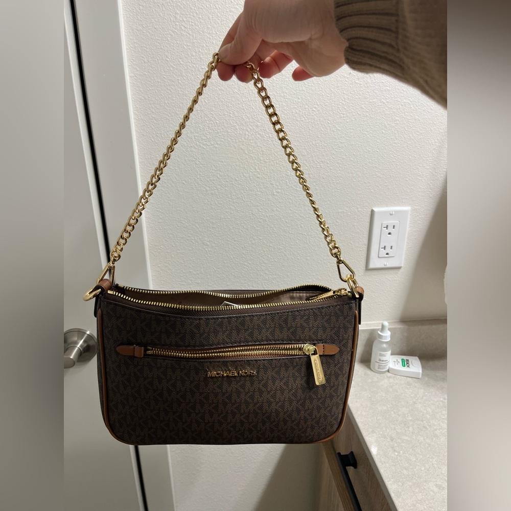 Michael kors Jet Set Small Logo Chain Crossbody Bag